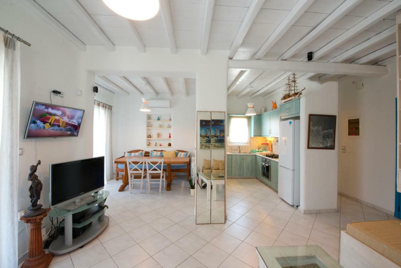 Вилла Wild View Mykonos Merchia Beach Экстерьер фото