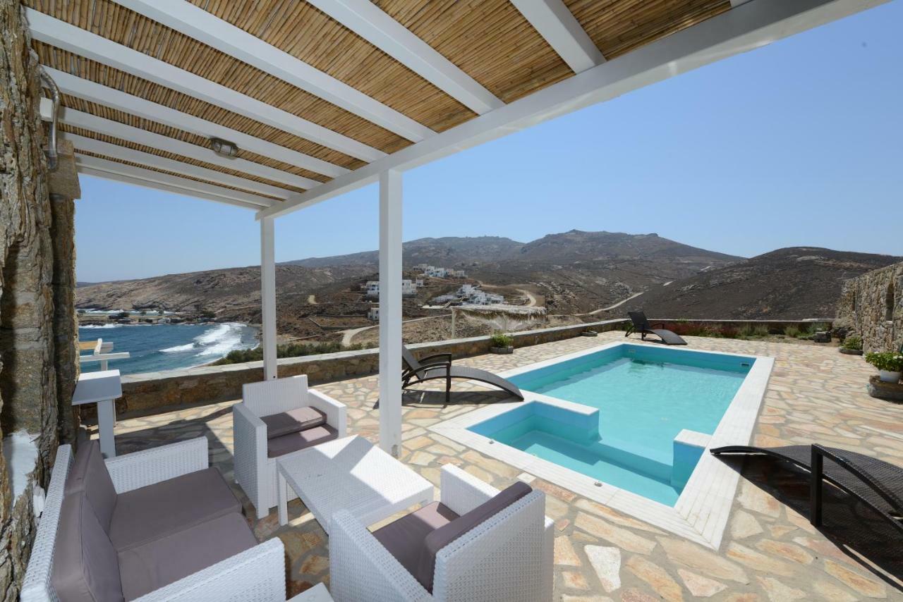 Вилла Wild View Mykonos Merchia Beach Экстерьер фото