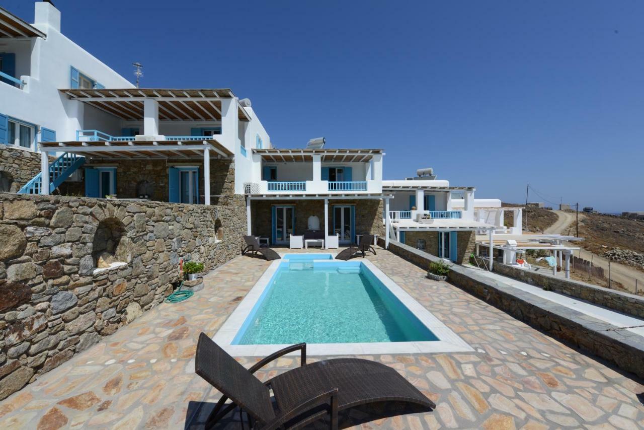 Вилла Wild View Mykonos Merchia Beach Экстерьер фото